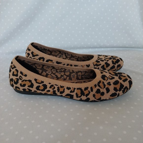Steven By Steve Madden Solly Leopard Print Ballet Flat - Picture 4 of 8